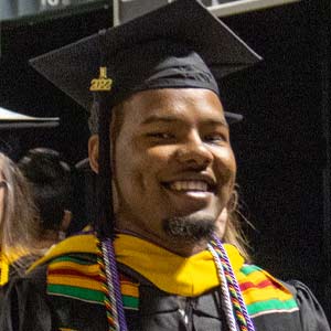 headshot of Timothy Prince at Commencement